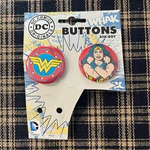 Wonder Woman Button Pins
